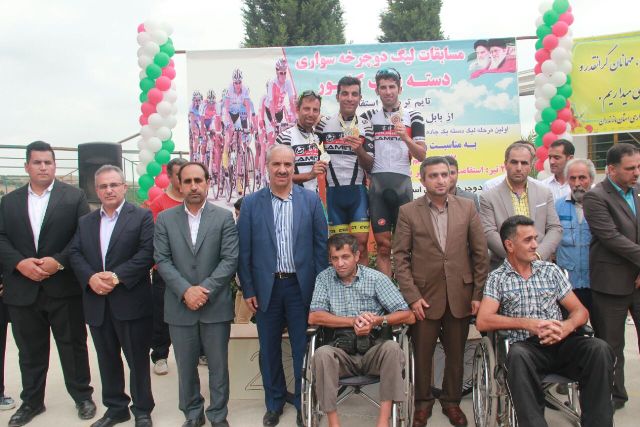 مسابقات دوچرخه سواری لیک دسته یک کشور به میزبانی مازندران