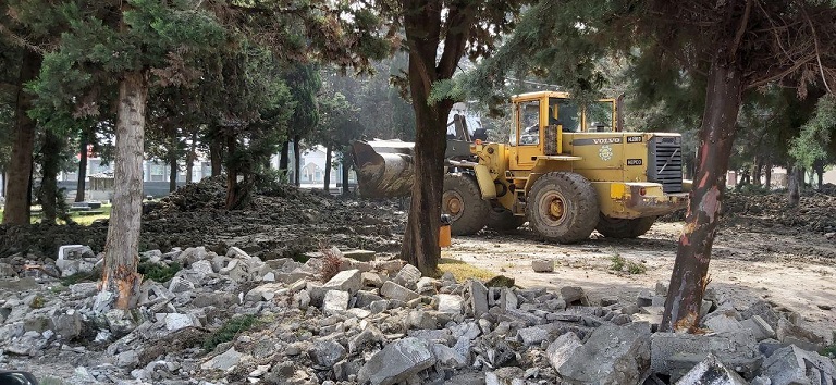 ماجرای تخریب قبور در نوشهر/ واکنش‌های منفی مردم