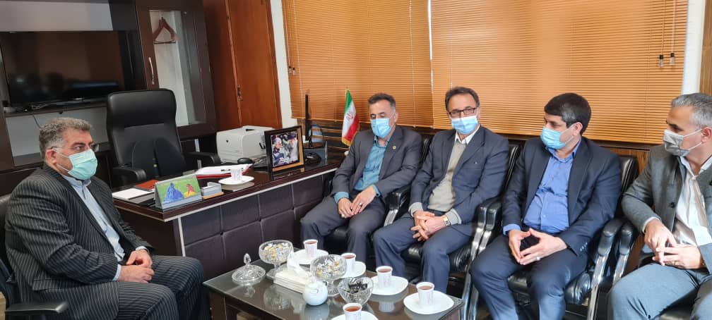 دیدار رئیس سازمان نظام کاردانی ساختمان استان بامدیرکل بازرسی و عملکرد حقوقی استانداری مازندران