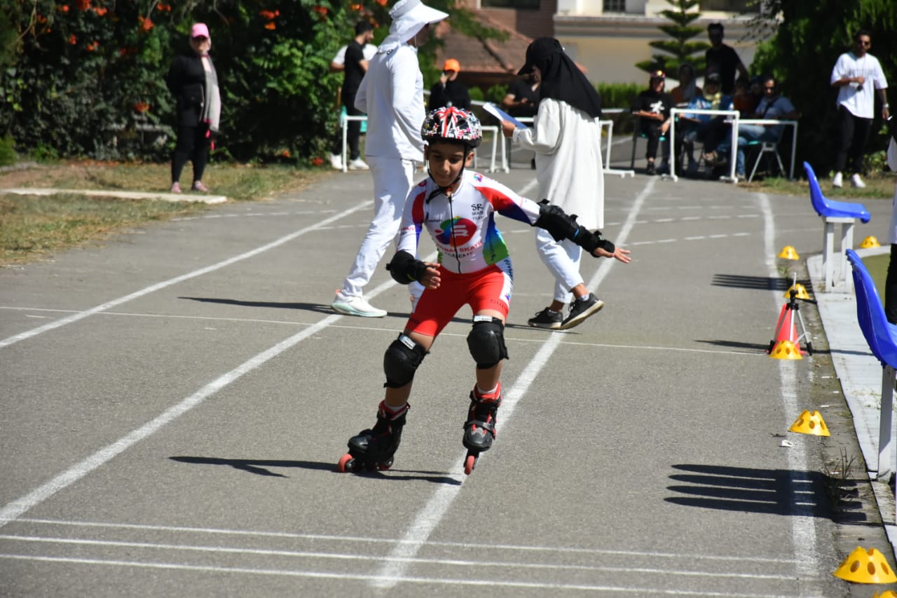 مسابقات اسکیت سرعت مازندران در آمل 