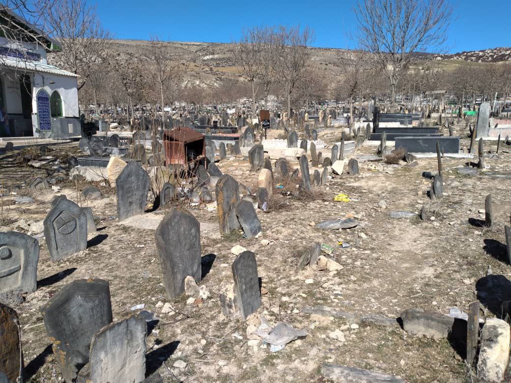 قبرستان تاریخی سفیدچاه در حال نابودی است	