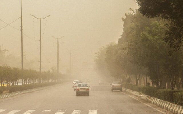 گرد و غبار ترکمنستان به شهرهای مازندران رسید