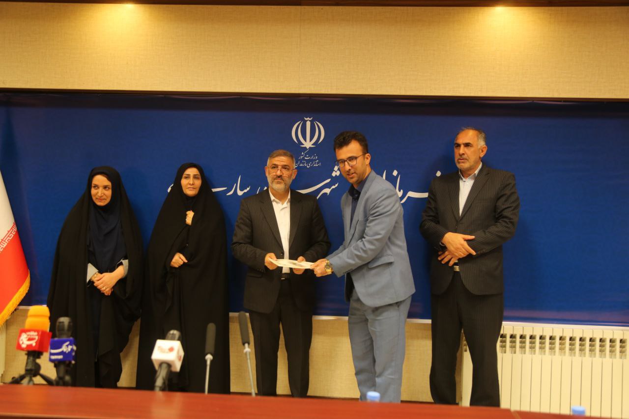 برگزاری نشست خبری محمد علی نوبخت فرماندار شهرستان ساری با اصحاب رسانه 