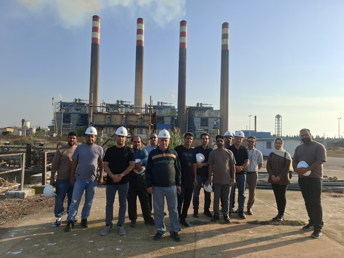بازدید کارکنان نیروگاه زرند کرمان از نیروگاه نکا