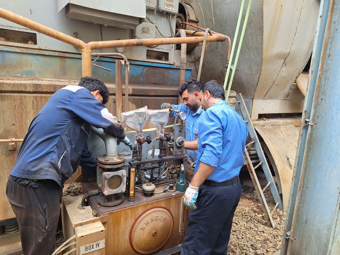 پایان تعمیرات میاندوره ای واحد 3 بخار	