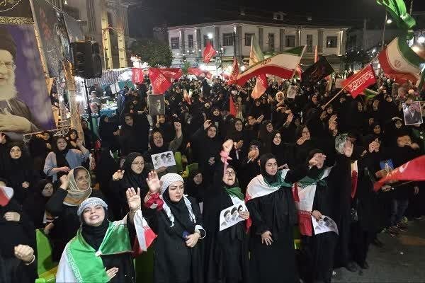 مازندران در سوگ و حماسه؛ شبی که پرچم‌ها برافراشته ماند و اشک‌ها جاری شد