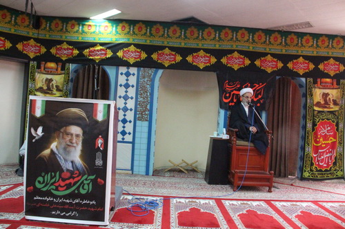 برگزاری مراسم گرامیداشت آقای شهید ایران در نیروگاه نکا 
