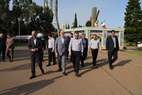 بازرس کل قضایی مازندران در بازدید از نیروگاه نکا